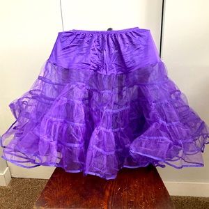 COPY - 25” crinoline in grape/purple - purchased from Cherry Velvet Plus.